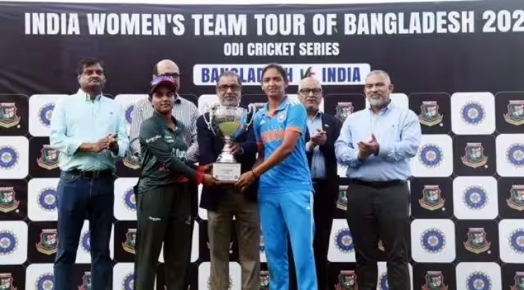 India Women Tie Series Against Bangladesh Women Despite Late Collapse