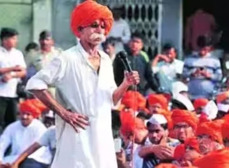 Sambhaji Bhide is a 90-year-old Hindutva leader who has been accused of making derogatory remarks about Mahatma Gandhi, Gautam Buddha, and Jyotiba Phule.