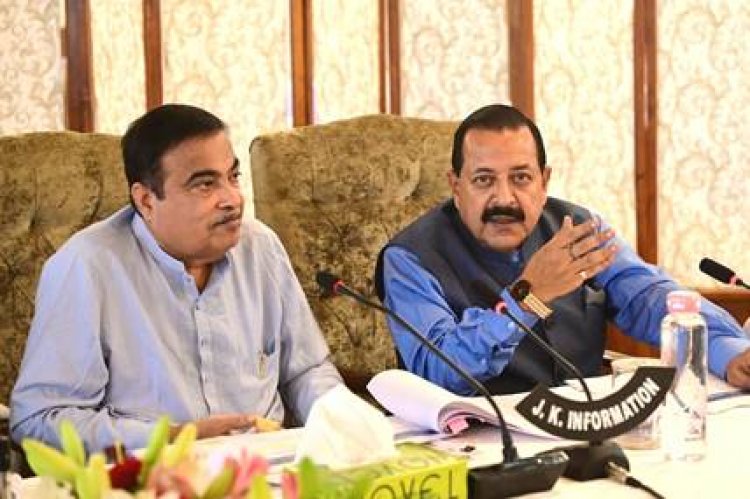 “Important Road projects in J&K, including several national projects in Udhampur Lok Sabha constituency approved and reviewed for expediting,” says Dr. Jitendra Singh