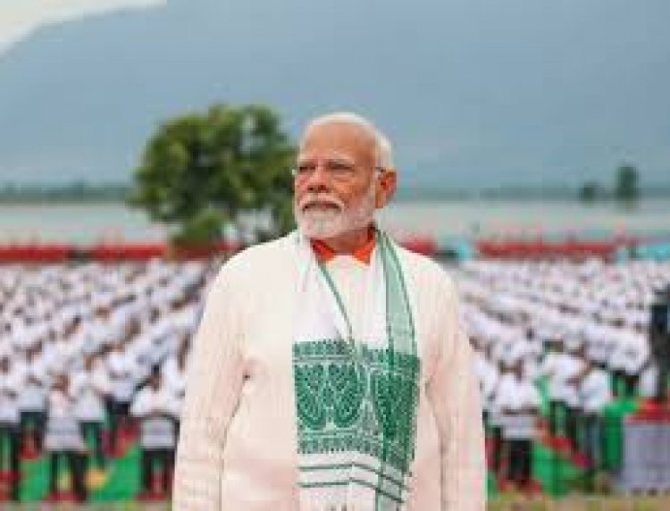 PM address on International Day of Yoga 2024 in Srinagar, Jammu & Kashmir