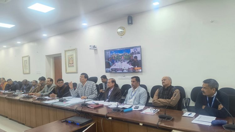 State level review meeting of Animal Husbandry Department organized, Government Secretary Dr. Samit Sharma gave instructions for the progress of Animal Husbandry Department