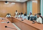 राज्य सफाई कर्मचारी आयोग अध्यक्ष ने सवाई मान सिंह अस्पताल में ली अधिकारियों की बैठक -सफाई कर्मियों को सेप्टिक टैंक में उतारने के प्रकरण को लेकर बैठक