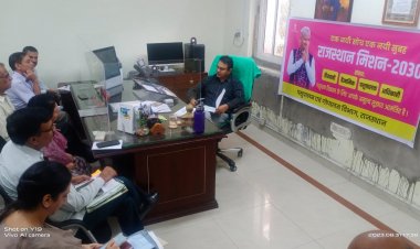 पशुधन विकास के लिए संवाद कार्यक्रम से पूर्व की तैयारियों को लेकर अहम बैठक आयोजित