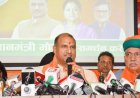भाजपा प्रदेश अध्यक्ष सीपी जोशी ने मुख्यमंत्री अशोक गहलोत के बयान पर किया पलटवार