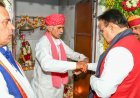 मुख्यमंत्री भजनलाल शर्मा ने नागौर के खरनाल स्थित जन-जन के आराध्य लोकदेवता श्री वीर तेजाजी की जन्म स्थली पर दर्शन किए