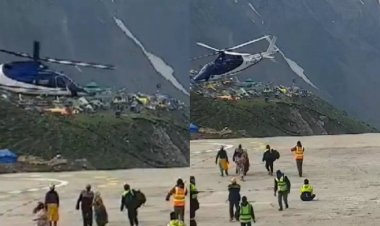 केदारनाथ: तकनीकी खराबी के बाद हेलीकॉप्टर की इमरजेंसी लैंडिंग, पायलट की सूझबूझ से बची यात्रियों की जान