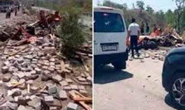 उदयपुर: गोगुंदा में भीषण सड़क हादसा, 5 लोगों की मौत